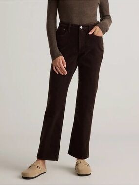 Quince Organic Stretch Straight Leg Corduroy